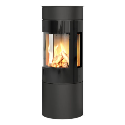 Viva L 120 Gas Black Glass Side Glass