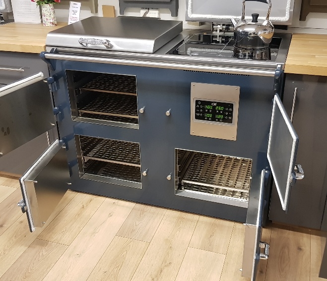 Everhot120irangecookerinmarineblueexdisplay Dean